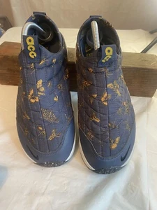 Herren Nike ACG Mokassin 3,5 Donnerblau mit gelben Designs - Größe 9,5 - Bild 1 von 10