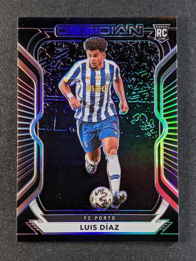 2020-21 Panini Obsidian Liga LUIS DIAZ /195 Rookie Base Set RC Porto #66