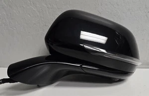 2021 22 23 2024 Lincoln Aviator Left Driver Mirror CAMERA BLINDSPOT BLACK OEM - Picture 1 of 10