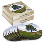 8x Round Coasters in the Box - Hadrian's Wall Northumberland  #2196