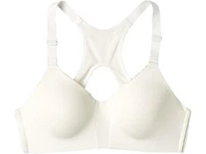 Nike 255815 Women's Rival White/White/Pure Platinum Sports Bra Size 36E - Picture 1 of 2
