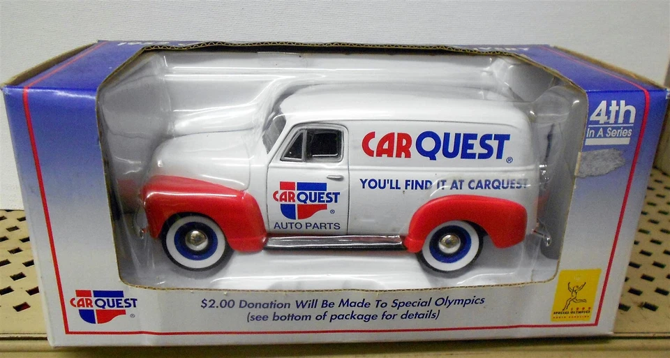 CARQUEST AUTO PARTS 1952 CHEV PANEL 1999 DIECAST LIBERTY CLASSICS BANK #23502 - Image 1 of 1