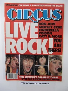 Circus Music & News   September 1987    Whitesnake Poster, David Coverdale - Bild 1 von 1