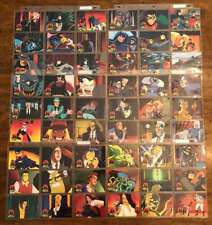 D5252: 1995 Adventures of Batman and Robin Card Sets, 90, 12 Pop Ups, 5 Chase