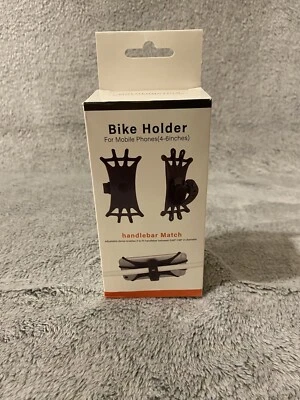 Soporte para bicicleta para teléfono celular. Teléfonos/GPS de silicona (4-6 pulgadas). Foto 1 de 4