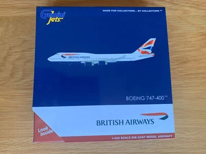 BRITISH AIRWAYS Boeing 747-400 JUMBO Gemini Jet Modelo 1:400 GJBAW1934 G-CIVN BA - Imagen 1 de 12