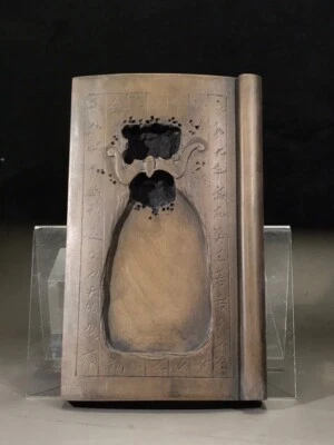 Piedra china de 8,2"" piedra de tinta natural Duanshi libro piedra de tinta Foto 1 de 4