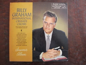 Billy Graham International Crusade Choirs LPM 2088 RCA Victor Vinyl Record - Picture 1 of 10