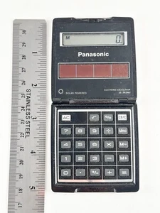 Panasonic JE-362NU Pocket Solar Calculator - Picture 1 of 3