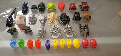 Lego Bionicles & Hero Factory Mascarillas y Casco Lote de 32 Piezas Foto 1 de 2