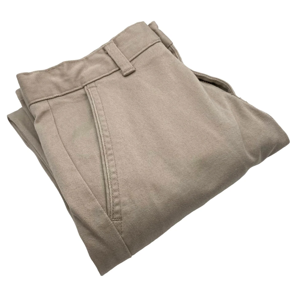 CHAPS Boys 12 Regular Khaki Pants Adjustable Waist School Approved Pockets Chino - Изображение 1 из 4