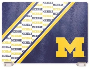 MICHIGAN WOLVERINES, TABLA DE CORTAR VIDRIO TEMPLADO (SÚPER CIERRE) - Imagen 1 de 1