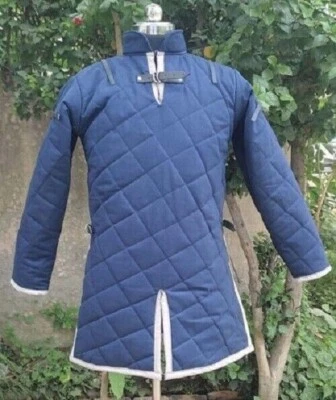 Medieval Viking Padded Gambeson With Full Sleeves new - Image 1 of 4