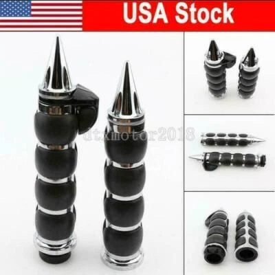 Punhos de mão de motocicleta 1" para Yamaha Raider S Road Royal V Star 650 950 - Imagem 1 de 4