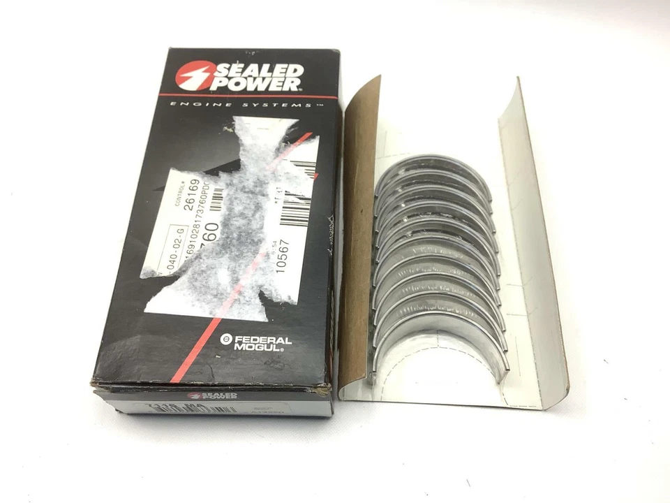 Juego de cojinetes principales del cigüeñal del motor potencia sellada 7116MA Foto 1 de 4