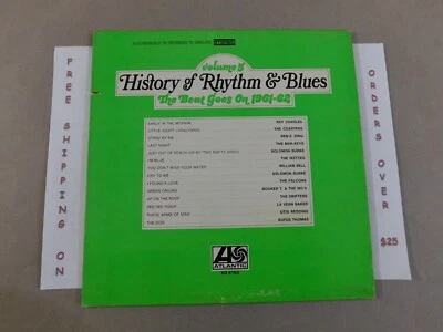 VA HISTORY OF RHYTHM & BLUES VOL.5 1961-62 LP OTIS REDDING RAY CHARLES IKETTES - Image 1 of 4