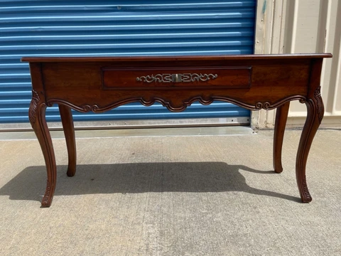 Drexel Heritage Console Table French Provincial Style Cover