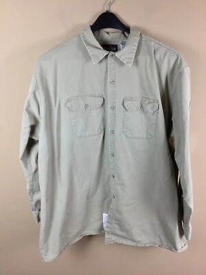 Bulwark Ropa Protectora Camisa Hombre’s 3XL Bronceado Resistente a las Llamas Algodón LS Foto 1 de 4