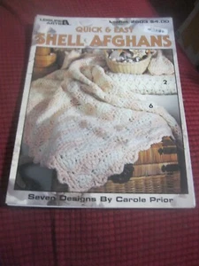 Leisure Arts - Quick & Easy Shell Afghans by Carole Prior, Leaflet 2603 - Picture 1 of 3