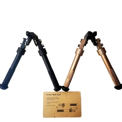 M-LOCK Side Rail Direct Attach Folding Adjustable 6.5-9Inch Bipod Hunting Holder - Image 1 of 4