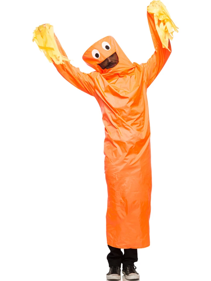 Mens Wild Waving Inflatable Tube Advertisement Guy Costume - Image 1 of 1