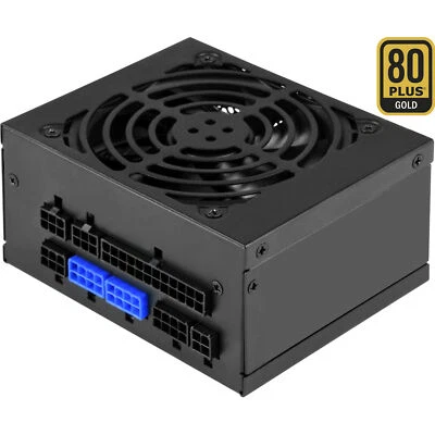 SilverStone SST-SX500-G V1.1, PC-Netzteil, schwarz - Bild 1 von 4