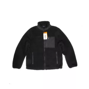 Chaqueta Bass para hombre B cálida de piel sintética con cremallera negra talla L - Imagen 1 de 2