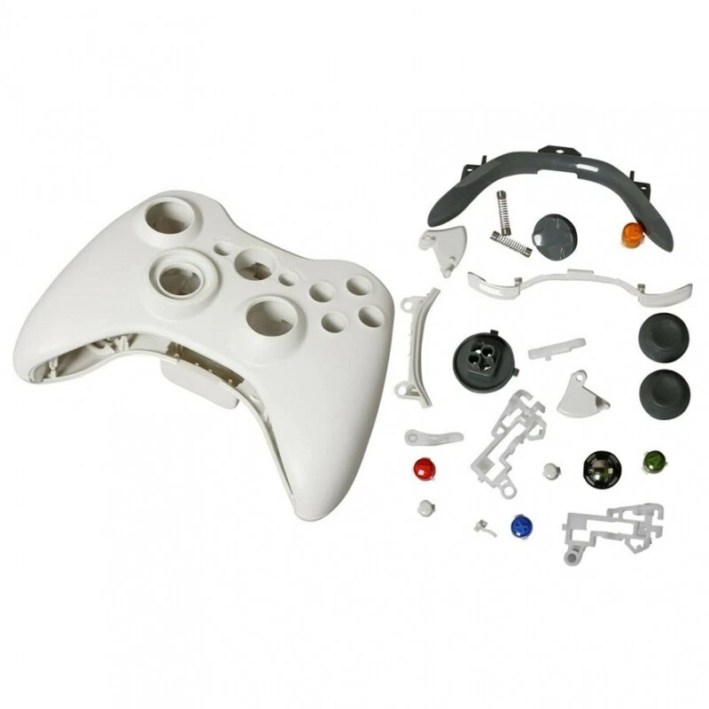 Complete Case For Microsoft XBOX 360 Controller, Wireless Button, White - Image 1 of 1