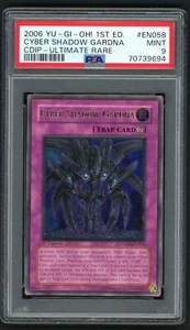 CYBER SHADOW GARDNA YUGIOH 2006 CYBERDARK IMPACT CDIP-EN058 1stEd ULTIMATE PSA 9 - Picture 1 of 2