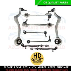 PARA BMW E39 SERIE 5 SUSPENSIÓN DELANTERA HORQUILLAS CONTROL PISTA BRAZOS ESLABONES KIT - Imagen 1 de 9