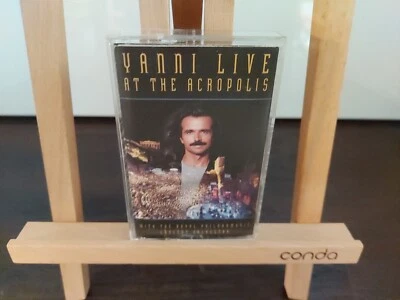 YANNI, Live at the Acropolis (Cassette, Mar-1994, Private Music) VG++/VG++ - Image 1 of 4