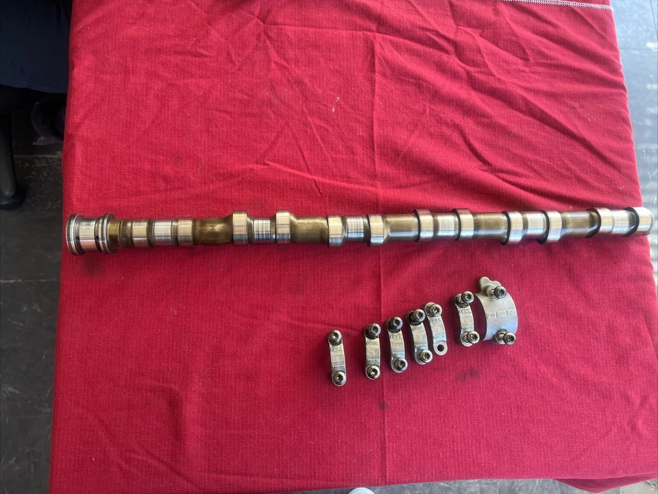 ✅11-18 Árbol de levas de admisión del motor BMW N55 135i 335i 535i 640i X5 7576160 OEM/rodamiento Foto 1 de 4