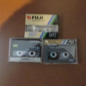 5 Cassetts Digital Audio Tapes. R120 & R-60 - Picture 1 of 6