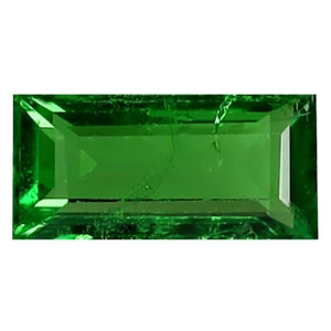Asombroso granate Tsavorite verde sin calefacción corte octágono de 0,67 quilates (7 x 4 mm) - Imagen 1 de 1