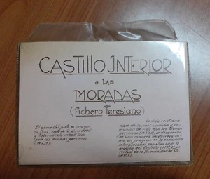 CASTILLO INTERIOR Las MORADAS, FICHERO TERESIANO, Dottrina Teresiana rarità SC13 - Foto 1 di 4