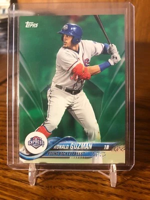 2018 Topps Pro Debut #79 Ronald Guzman /99 Round Rock Express Free Shipping! - Image 1 of 3