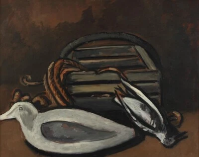 Maine Seacoast, Still Life – Marsden Hartley – Circa 1940 – American Still Life - Image 1 of 2