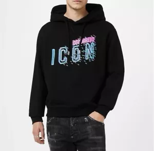Sudadera con capucha DSQUARED2 Pixel Icon - negra - Imagen 1 de 8