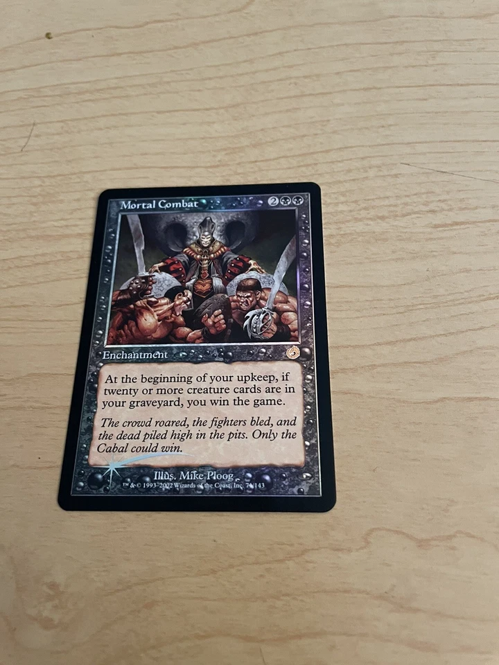 Mortal Combat FOIL Torment NM  - Image 1 of 1