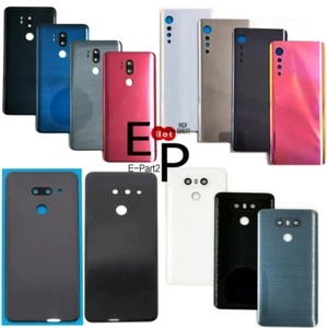 Battery Rear Door Glass Cover With Camera Lens Replacement For LG G7 LG G8 LG G9 - Picture 1 of 20