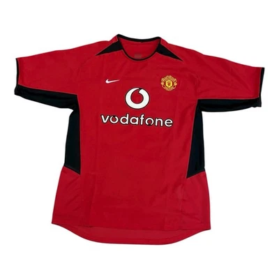 Camiseta de fútbol local vintage Nike Manchester United 2002-2004 S Foto 1 de 4