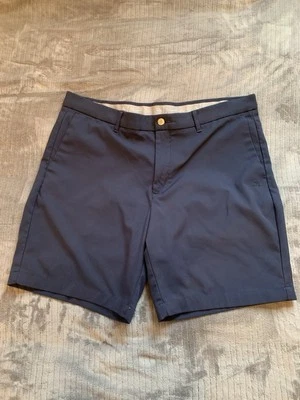 Pantalones Cortos Original Penguin Bordados Para Hombre 38 Azul Marino Foto 1 de 4