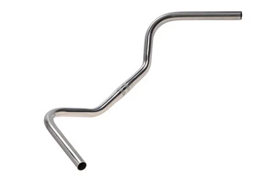 Fahrrad Lenker Ergotec Level 4 Stuttgarter Bügel 590mm Edelstahl poliert