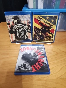 Sons of Anarchy: The First 3 Complete Seasons of the Series Blu-ray Season 1-3 - Picture 1 of 7