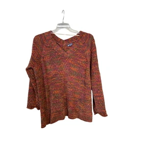 Damen XL Democracy Langarm Chenille Strick Pullover Tondori Spice  - Bild 1 von 7