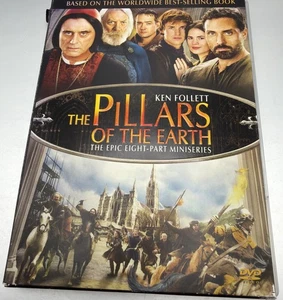 Ken Follett Pillars of the Earth 3 Disc DVD Set 2010 Complete Miniseries - Picture 1 of 4
