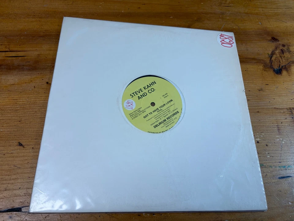 12" US 1ST PRESS 1982 Steve Kahn And Co. – Got To Have Your Lovin -- Funk, Disco - Image 1 of 1