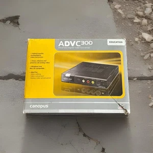 Canopus ADVC-300 VHS- DVD,AVI,MPEG,MP4 Digital Video Converter. Offene Box! - Bild 1 von 20