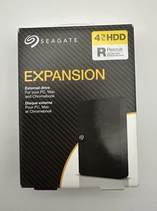 Seagate Expansion 4TB Portable External HDD Hard Drive - Black - Picture 1 of 3