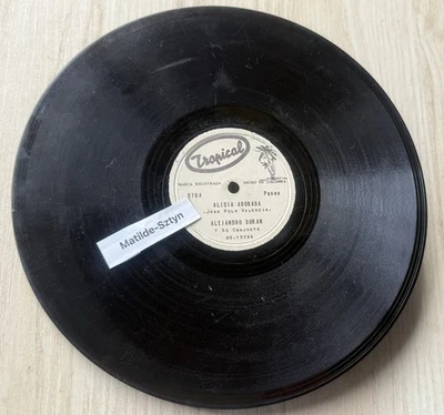 ALEJANDRO DURAN Alicia adorada/ El martillo  78RPM Colombia vallenato Hear Foto 1 de 4